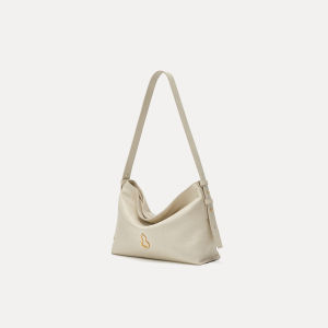 bampo | Soft Genuine Leather Crossbody Commute Tote Medium