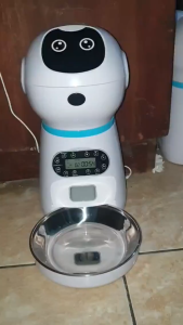 READY ZKYJ Dispenser Tempat Makan Kucing Hewan Anjing Otomatis anti Semut tumpah Pet Food 3.5L