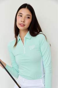Pitch On Green Long Sleeve UV Protect Shirt เสื้อตีกอล์ฟแขนยาวกันแดด