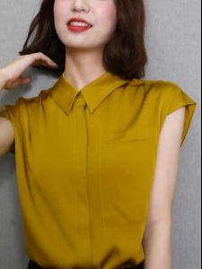 ÁO SƠ MI NỮ KIỂU TAY SÁT NÁCH PHONG CÁCH