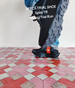 Specs Spire TR is Specs’ first trail running shoe designed to deliver comfort and strong grip on off-road terrain. It is suitable for trail running hiking