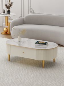 YOUJI | Luxury Rock Plate Coffee Table Oval