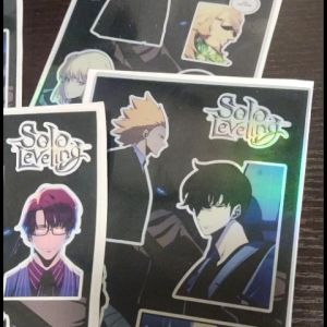 Solo Leveling - Sticker Set Manhwa Anime Stickers for Laptops Cellphones Gadgets Tumblers Waterproof