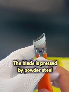 B&E Nail Clippers 16mm jaws Large opening Oblique Nail Cutter Fit the Nail Shape Manicure Tools