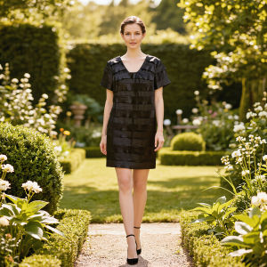 Elegant Body-Shaping Solid Color Slimming Dress