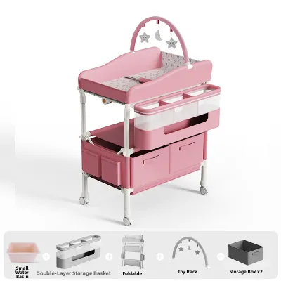 Multifunctional Foldable Infant Care Table Bath