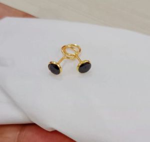 ANTING TOGE BESAR PERAK 925 LAPIS MAS