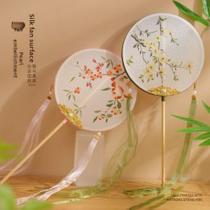 YUEXIAOQI | Dance Chinese Style Round Fan for Children
