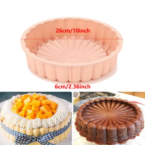 Sunflower Silicone Mold DIY Sunflower Shape Non stick Jelly Cake Tray Reusable Pastry Mold Kitchen Baking Tool