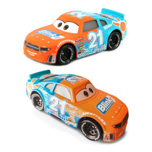 Disney Pixar Cars 3 Lightning McQueen No. 24 Mater Jackson Storm Ramirez Diecast Vehicle Metal Alloy Boy Kid Toys Christmas Gift