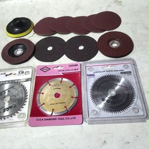 Paket Mata Gerinda 4 inch Komplit