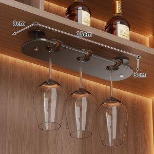 evesigar | Hanging Luxury Wine Glass Rack No Drilling