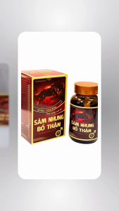 Sâm nhung bổ thận gold 30v hỗ trợ phong độ đàn ông