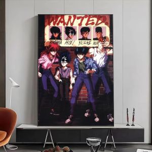 Bandai | DIY 5D Diamond Painting Yu Yu Hakusho Anime Character Collage Art for Home Wall Decor Ideal Gift for Anime Fans