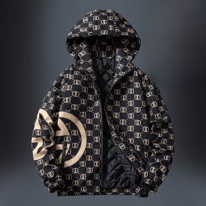 เสื้อแจ็คเก็ตผ้าฝ้ายหนาสำหรับผู้ชาย ฤดูใบไม้ร่วง/ฤดูหนาว 2025 ใหม่ แฟชั่นเกาหลี อบอุ่น น่ารัก นักเรียน อบอุ่น แจ็คเก็ตผ้าฝ้าย