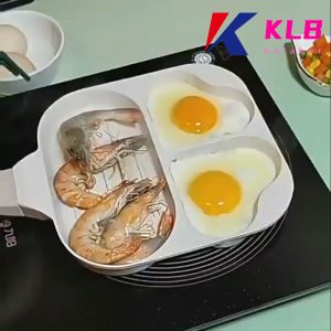 Wajan Memasak Multi Lubang Dapur/Frypan Wajan Cetakan Telur Pancake/Teflon Anti Lengket/Fry Pan/Panci Anti Lengket