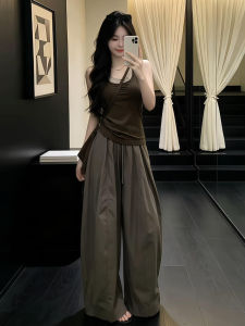 SENWA | Bộ Đồ Mùa Hè 2 Món Quần Ống Rộng