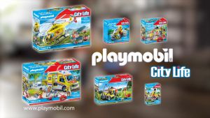 Playmobil 71202 Rescue Ambulance with Lights กู้ภัย รถพยาบาลพร้อมไฟ