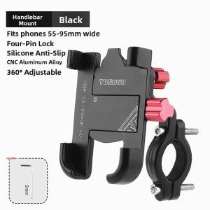 TOSUOD | Shockproof Bike Phone Mount for Handlebars