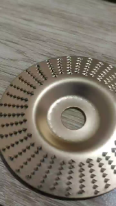 Mata gerinda serut kayu wood shaping 100mm-2mm/ 4 inch Pembentuk Siku Bersudut Gurinda Gold Cup Wheel