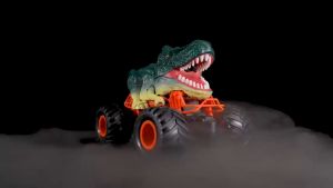 Remote Control Dinosaur Car 2.4Ghz RC Truck for Toddlers Electric Hobby RC Car Toys with Light & Sound Spray Birthday Gift for 3 4 5 6 7 8 Year olds Kids Boys Girl