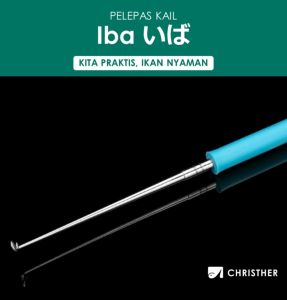 PROMO!! Colokan ikan/Pencungkil kail/Pelepas Kail "IBA"/stainless