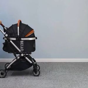 รถเข็นสุนัข รถเข็นสุนัขและแมว รถเข็นเเมว รถเข็นพับได้ สามารถรับน้ำหนักได้