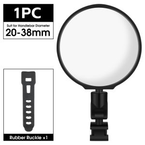 West Biking | WEST BIKING Bicycle Rearview Mirror HD Convex Bike Handlebar End Mirror 360° Rotation MTB Road Bike Mirror Cycling Accessories