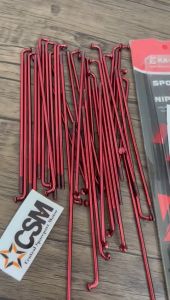 (UNTUK DEPAN+BELAKANG) jari jari merah/jari jari merah/jari jari red/ruji warna/lidi velg buat motor Universal