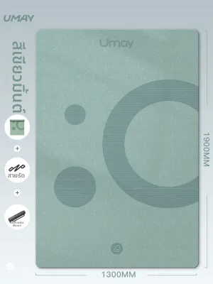 Umay(佑美) | เสื่อโยคะขนาดใหญ่ หนา กันลื่น ซับแรงกระแทก ลดเสียง