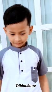 Setelan Koko Reglan Karakter Anak Laki-laki – Baju Muslim Adem & Nyaman Model Trendy Viral Murah
