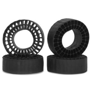 1.0 Inch Wheel Tires Silicone Rubber Insert Foam Fits Tyres for 1/18 1/24 Rc Crawler SCX24 Fcx24 Ax24 TRX4M Tire Upgrade Part