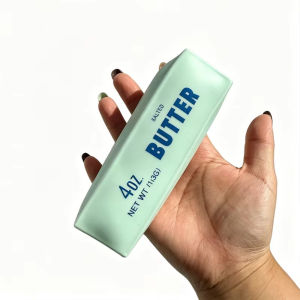 Butter Stick Squishy Stress Ball ADHD Fidget Toy Crunchy Squeeze Toy Round Blocks Filled ASMR Anti Stress Release Hand Gift Toy