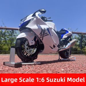 BIZHIDA | Fireable Ignition Alloy Motorbike Model 1/6
