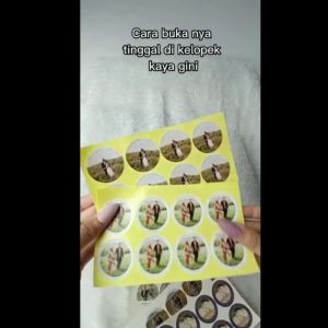 Stiker Pernikahan Berkualitas Tinggi & Label Segel Souvenir