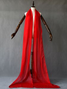 Womens Classical Dance Shawl Seamless Skirted Chiffon Wrap Traditional Hanfu Costume Accessory Lightweight Stage Performance Gown