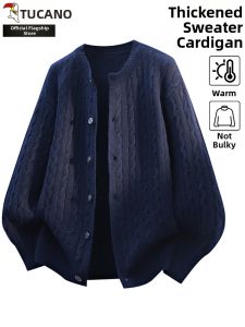 TUCANO | Mens Leisure Loose Fit Knitted Sweater for Spring and Autumn New Casual