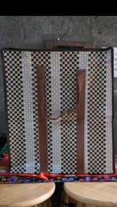 Sako Bag Zipper Travel Bag (Makapal) RANDOM DESIGN B PETS - Double Zipper, Heavy Duty, Reusable and Durable