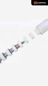 Commy สายชาร์จไอโฟน สาย Premium ชาร์จเร็ว 27W27W DC520DC500 มาตรฐาน MFI Certified  สายชาร์จไอโฟน รองรับชาร์จเร็ว ความยาว 1 - 1.5M รับประกัน 12 เดือน