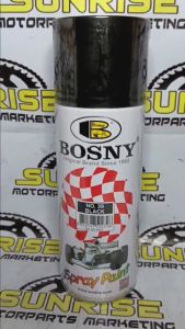 BOSNY BRAND SPRAY PAINT  #39 GLOSS BLACK