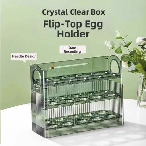 TIANZHENTONGXIU | Egg Storage Box Large Capacity