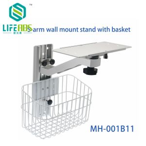 Wall mount Stand/monitor mount S-arm wall bracket Stents Aluminium Wall Mounted Bracket For IMEC IPM Patient Monitor