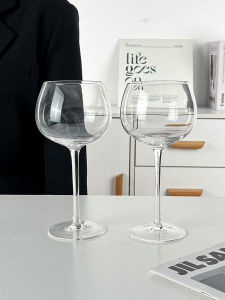 Large  Highball Glass Whiskey Wine Glass Big Belly Glass Cup for Red White Wine Champagne European Style Retro Glass Cup