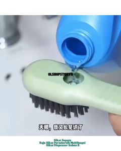 Sikat Sepatu / Baju Sikat Permbersih Multifungsi Sikat Pembersih Multifungsi Dispenser Sabun B