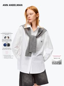 ANN ANDELMAN | Loose Silhouette Fake Two-Piece Shirt Autumn