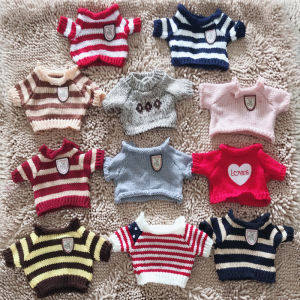 Teddy Bear Sweater Doll Plush Toys Stuffed Dolls Soft PP Cotton Filled Barcelona Bear Clothes Scarf Large Plushie Small Plush