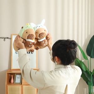 ตุ๊กตา Capybara ของเล่นตุ๊กตา capybara ตุ๊กตาหมอนตุ๊กตาของขวัญวันเกิดเด็กผู้หญิงของขวัญวันหยุด