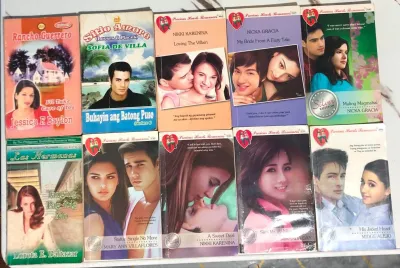 PRELOVED BUNDLE OF 10PCS RANDOM TAGALOG POCKETBOOKS FROM VARIOUS AUTHORS