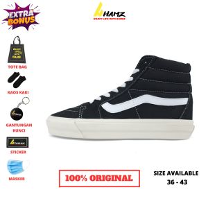 Hamz Epic High Black white Sepatu Sneakers Pria dan Wanita