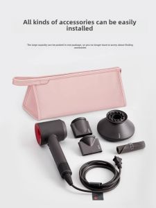 Portable Travel Hair Dryer Storage Bag Curling Iron Accessory Dustproof Cover for Women Hotel Use Dimension 35cm×14.5cm×13ccm